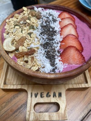 Smoothie bowl  #Veganuary at iVegan Supershop Da Nang - Healthy Plant Based Cafe in Da Nang