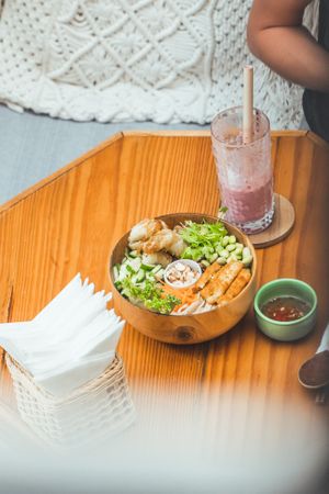 Saigon bowl if you want to try Vietnamese cuisine at iVegan Supershop Da Nang - Healthy Plant Based Cafe in Da Nang
