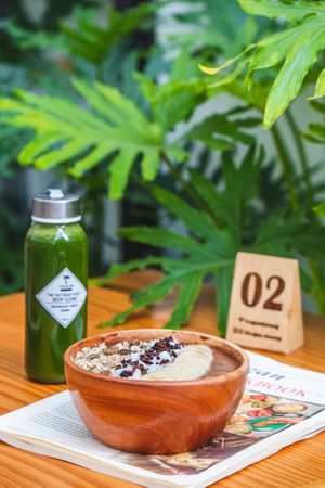 Wake up smoothie bowl & Cleanse at iVegan Supershop Da Nang - Healthy Plant Based Cafe in Da Nang