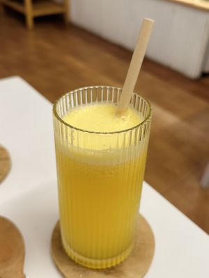 Passion fruit juice (40k VND)  at iVegan Supershop Da Nang - Healthy Plant Based Cafe in Da Nang