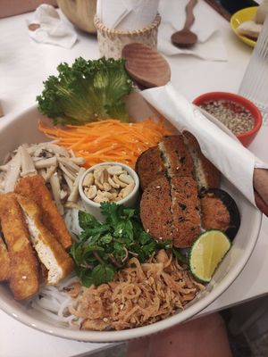Saigon bowl at iVegan Supershop Da Nang - Healthy Plant Based Cafe in Da Nang