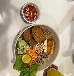 saigon bowl at iVegan Supershop Da Nang - Healthy Plant Based Cafe in Da Nang
