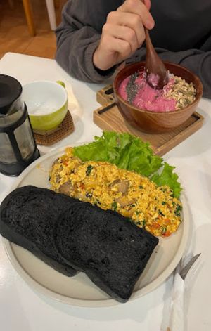 Tofu scramble is so ymm at iVegan Supershop Da Nang - Healthy Plant Based Cafe in Da Nang