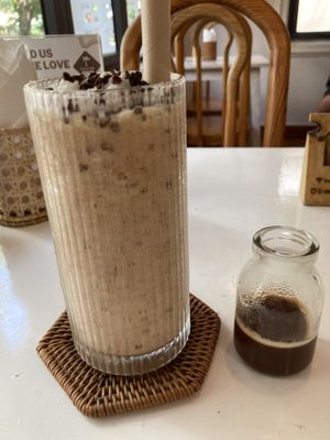 Coconut coffee   at iVegan Supershop Da Nang - Healthy Plant Based Cafe in Da Nang
