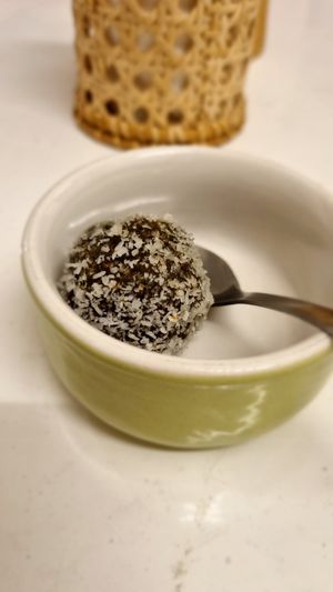 Matcha Ball at iVegan Supershop Da Nang - Healthy Plant Based Cafe in Da Nang