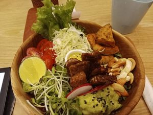 Vedic Bowl at iVegan Supershop Da Nang - Healthy Plant Based Cafe in Da Nang