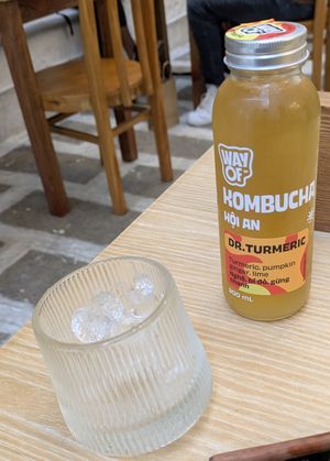 Dr Tumeric Kumbucha at iVegan Supershop Da Nang - Healthy Plant Based Cafe in Da Nang