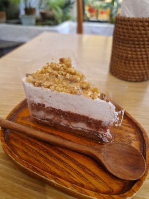 Red velvet cake at iVegan Supershop Da Nang - Healthy Plant Based Cafe in Da Nang