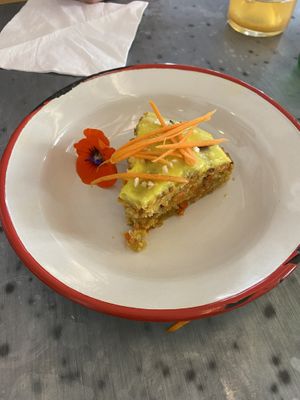 Carrot cake at Local in Sibiu
