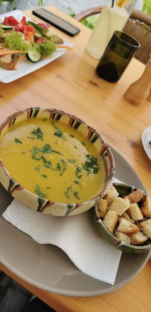 Soup of the day at Local in Sibiu