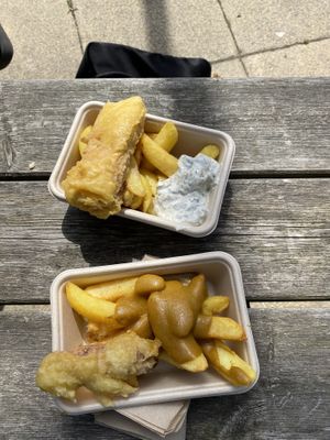 Food was average and undercooked. Portion sizes are very small for the price.   at Saving Nemo in Darlington