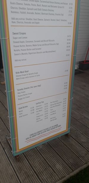  at Salt and Pine Creperie in St Andrews