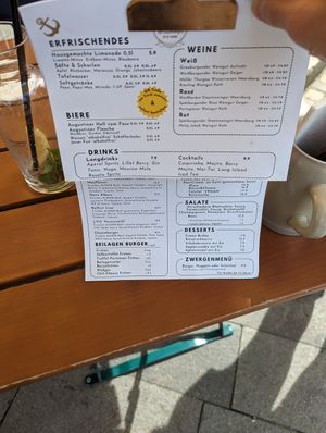 menu (Spring 2024) at Wittkoop in Meersburg
