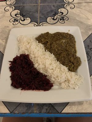 Punjabi lentils at Saboreando Comida India in Progreso