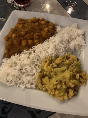 Chana Dal / Garbanzos  at Saboreando Comida India in Progreso