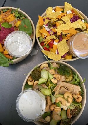 Vegan bowls  at Gym Cook in Munich