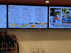 Menu  at Zebra House Coffee in San Clemente