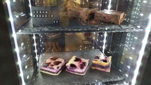 Cakes at Natan Cafe & Bar in Stuttgart