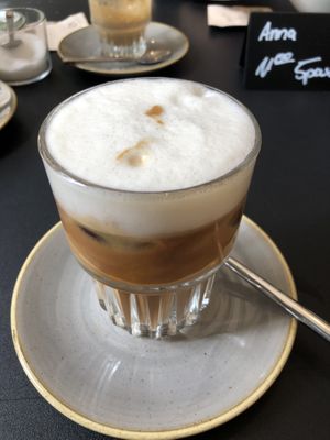 Iced Soy-Latte  at Natan Cafe & Bar in Stuttgart