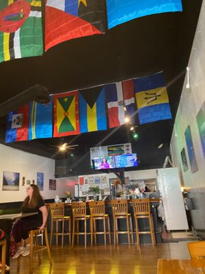 Inside Restaurant  at Island Spice in Leavenworth