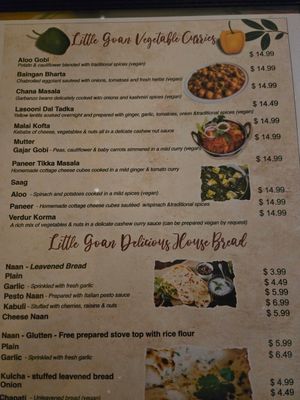  at Little Goan Indian Cafe in Novato