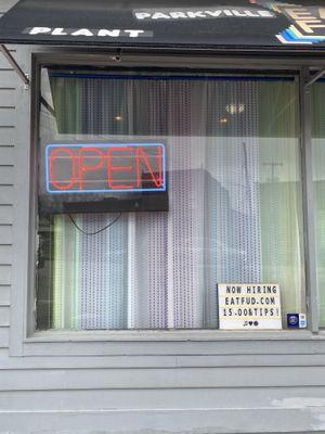 Open for business!!  at EAT FüD in Parkville