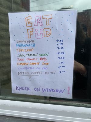 Menu   at EAT FüD in Parkville