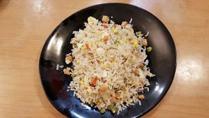 Fried rice at Senwell Vegetarian Restaurant - 天之雨素食餐厛 in Skudai