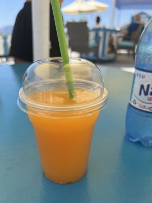 Orange juice  at Kantina Antonis Rena in Kos