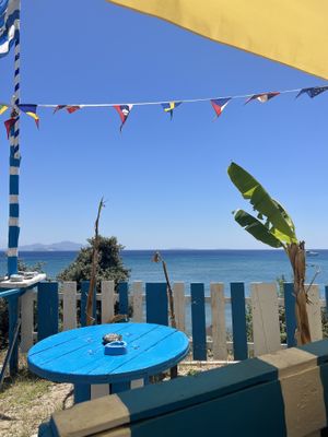 View  at Kantina Antonis Rena in Kos