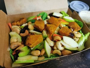 Pumpkin Goddess Salad at Savor of Life in Kuala Lumpur