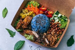 Asian Pokebowl at Savor of Life in Kuala Lumpur