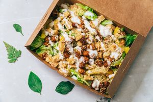 Caesar Salad at Savor of Life in Kuala Lumpur