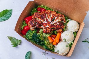 Cauliflower Steak at Savor of Life in Kuala Lumpur