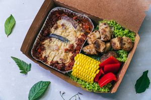 Eggplant Parmigiana  at Savor of Life in Kuala Lumpur