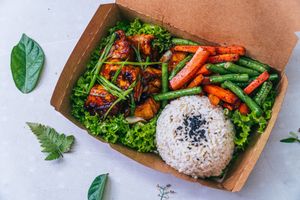 General Tso Tofu at Savor of Life in Kuala Lumpur