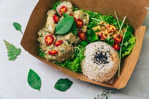 Green Hulk Curry at Savor of Life in Kuala Lumpur