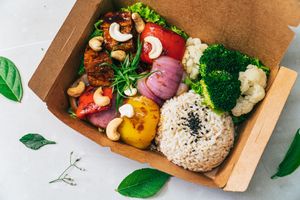 Kung Pao Tofu at Savor of Life in Kuala Lumpur