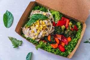 Lemon Basil Creamy Pasta at Savor of Life in Kuala Lumpur