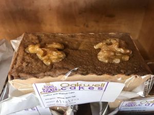 Coffee and walnut  at Kelsall Cycles in Tarporley