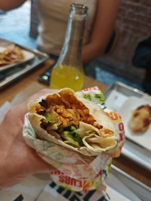 My fajita at Nachos in Lille