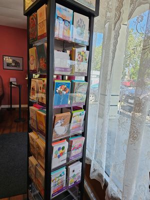 Greeting cards available for last minute at Skiff's Cakes in Simi Valley