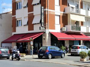 From outside at Pasticceria La Rosa in Livorno