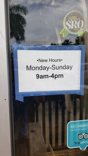 Closed at 4pm at Green Zebra Cafe - Main St in Sarasota