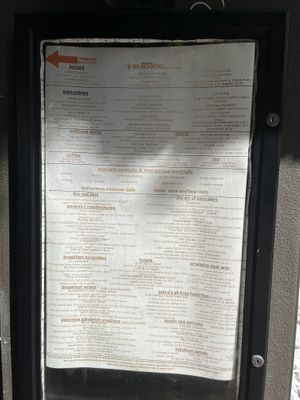Brunch menu  at Green Zebra Cafe - Main St in Sarasota