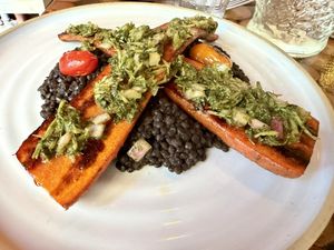 Applewood Roasted Carrot  at Green Zebra Cafe - Main St in Sarasota