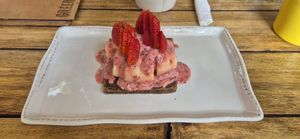 Raw banana pancake at Green Zebra Cafe - Main St in Sarasota