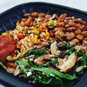 Phoenix Bowl - vegan at The Flying Mayan in Raleigh