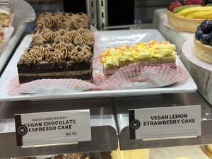 Vegan bakery cakes   at Woodlands Market in Kentfield