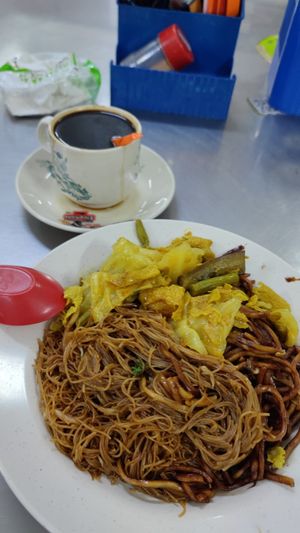 Breakfast at Ban Bee Siang in Muar